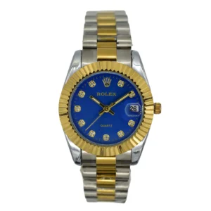 ROLEX LADIES BLUE DIAMOND DIAL WATCH