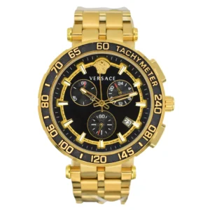 Versace chrono-gold-color